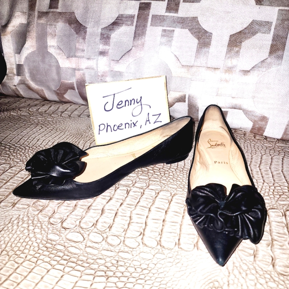 Christian louboutin flats size 39